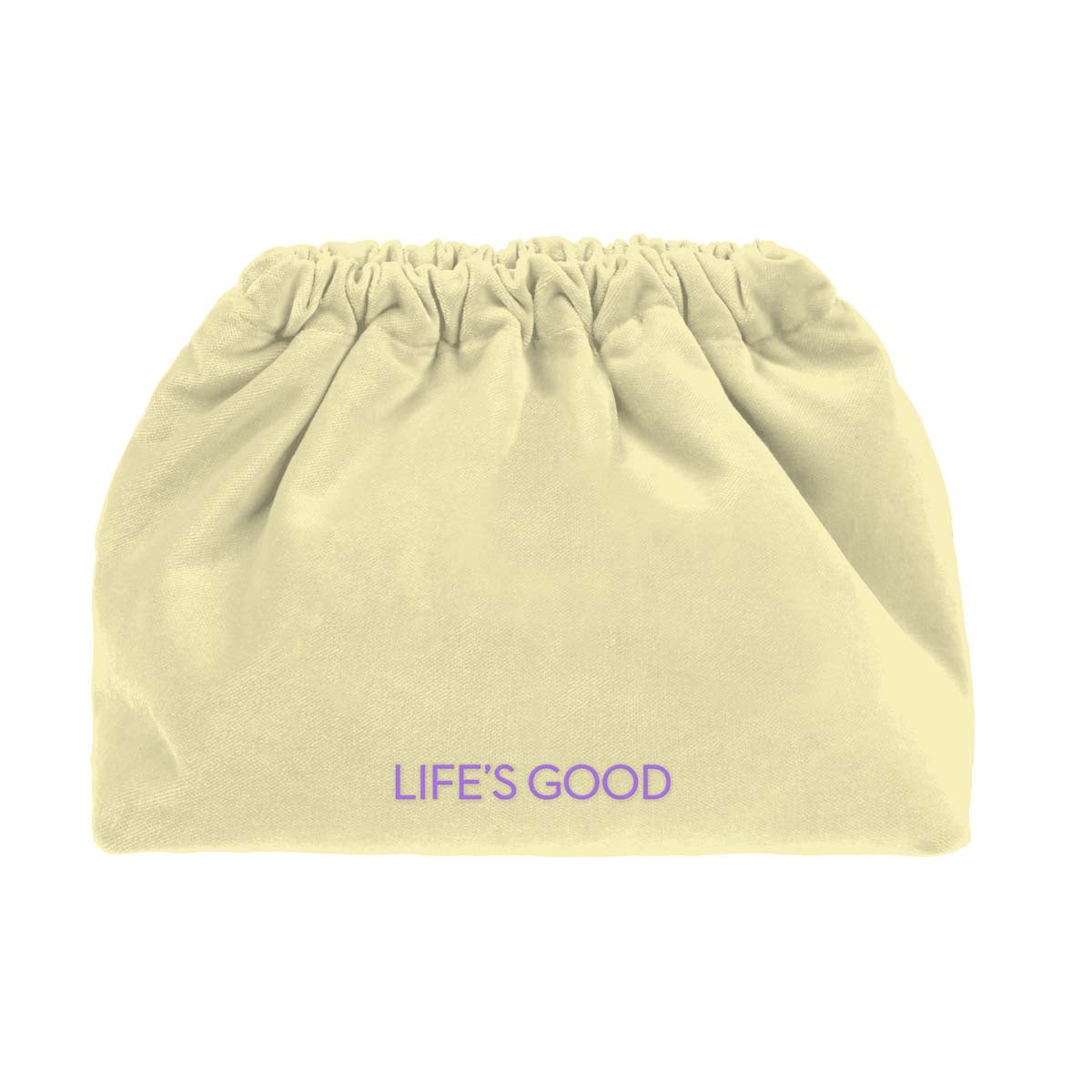 Velvet Clutch Bag Life’s Good - Pouch