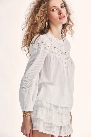 Badyn Blouse True White - Top