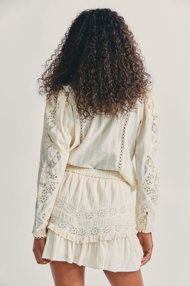 Cove Skirt Ivory - Skirt