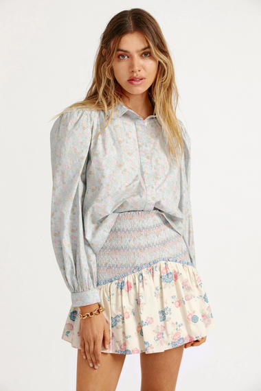 Sansom Blouse Baby Blue Skies - Top