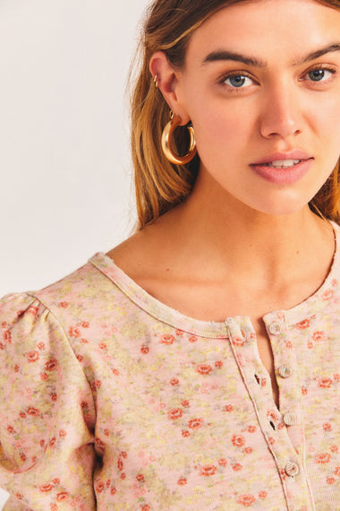 Jonah Cropped Cardigan Rose Quartz - Cardigan