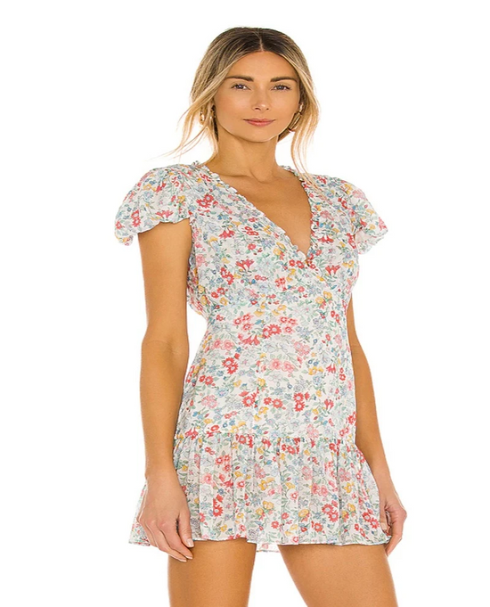 Russ Dress Ibiza Blue