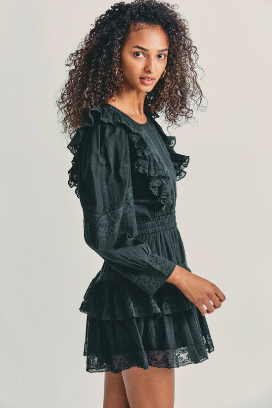 Load image into Gallery viewer, Santorini Dress Black
