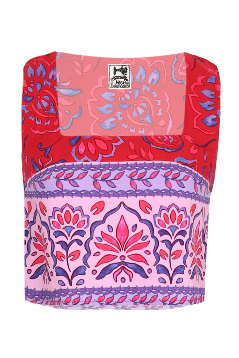 Florian Print Casey Crop Top