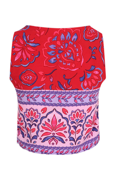 Florian Print Casey Crop Top