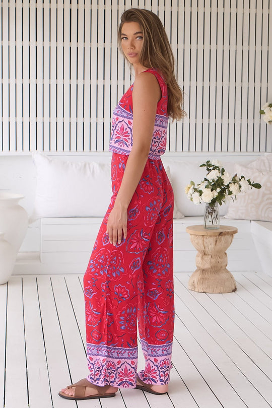 Load image into Gallery viewer, Florian Print Jax Pants - Bottoms
