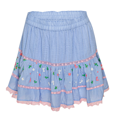 Jennings Skirt Seaside Afternoon Blue - Skirt