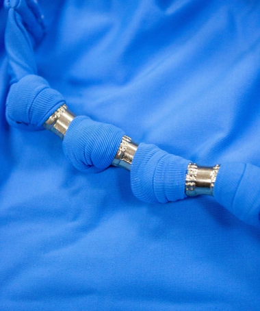 Solid Paula Full Bottom Blue - Bikini Bottom