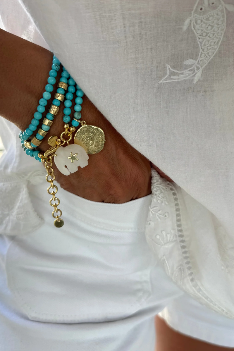 Hathi Grace Bracelet Turquoise