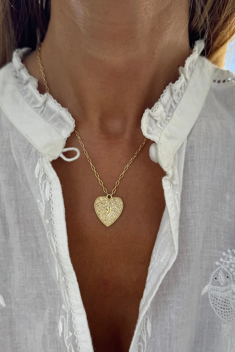 Del Heart Necklace