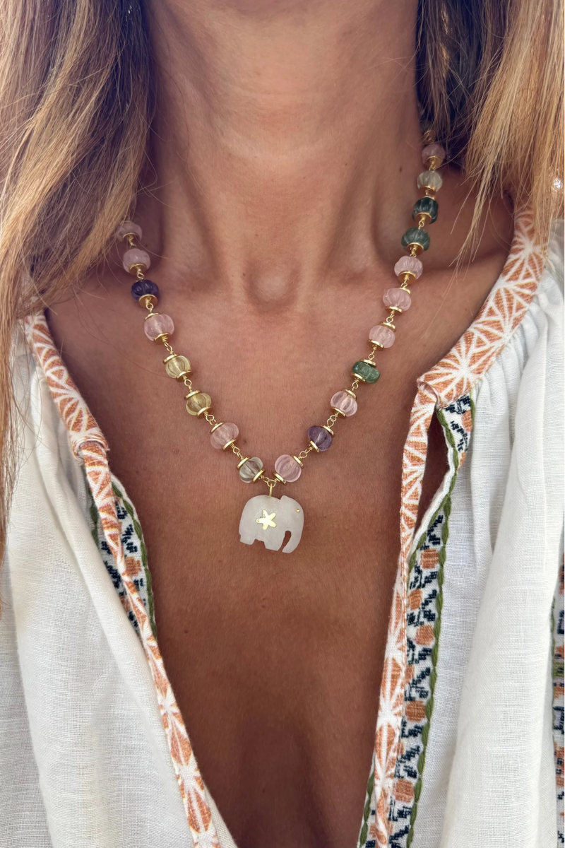 Hathi Necklace Multicolor