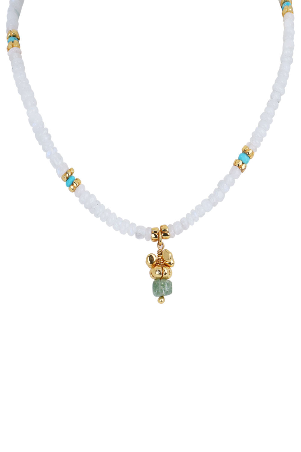 Load image into Gallery viewer, Heather White Mist Necklace
