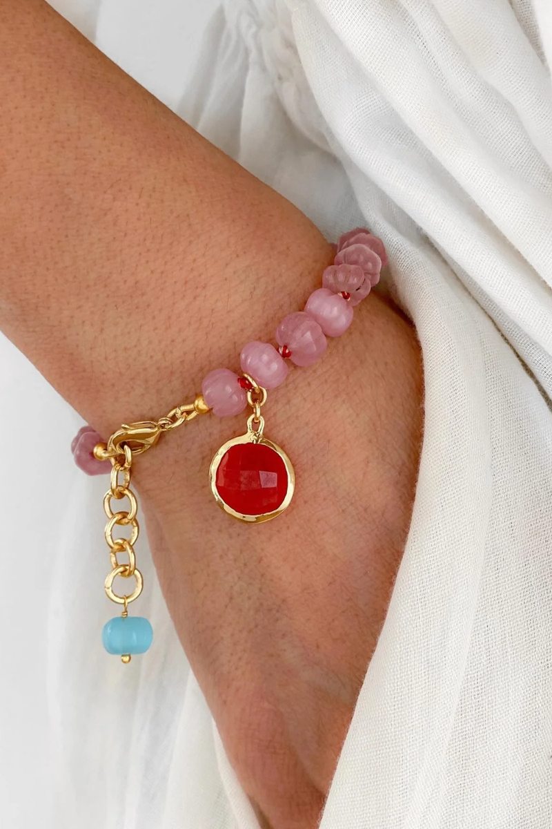 Leilani Bracelet Pink
