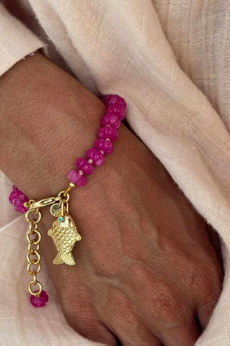 Raani Bracelet Fuchsia