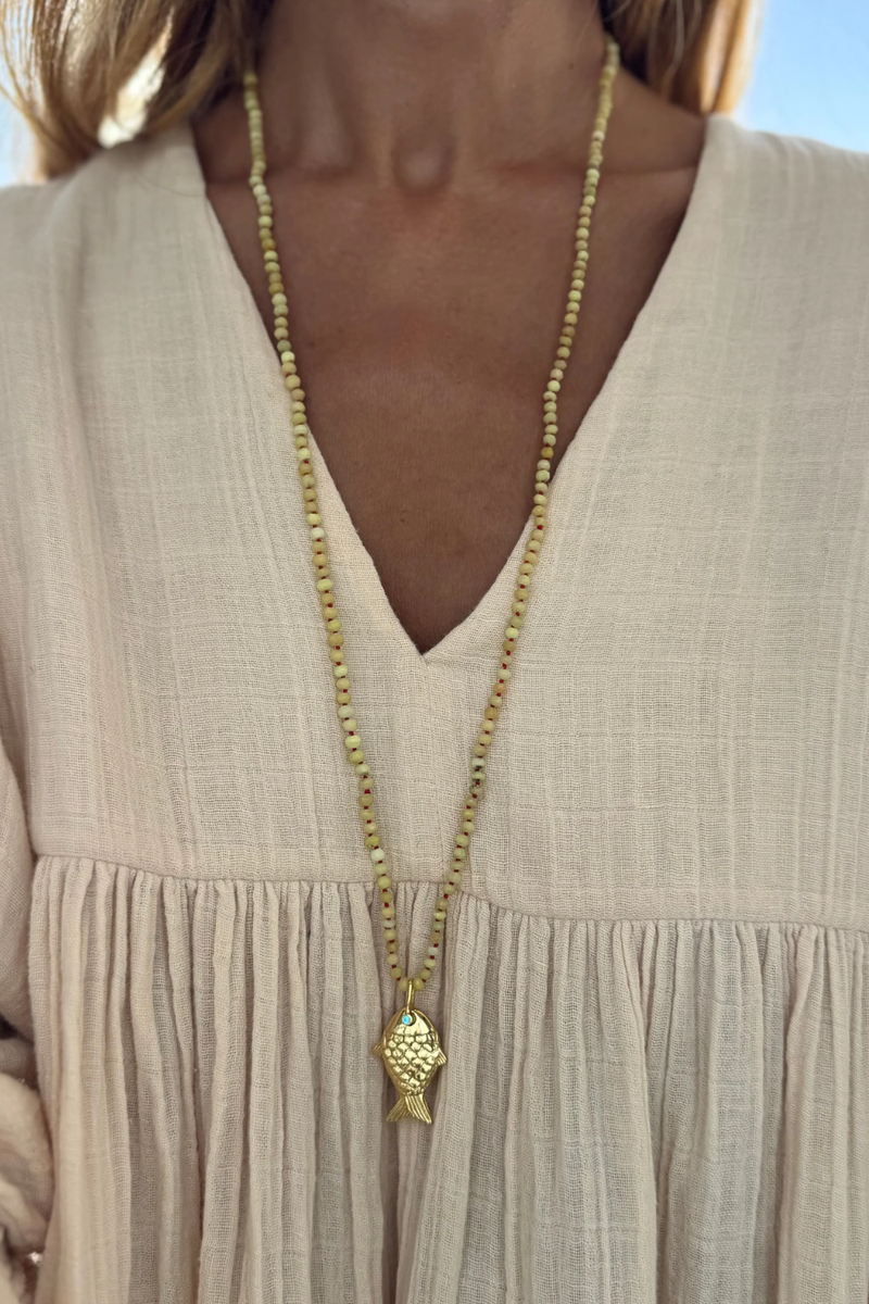Raani Necklace Yellow