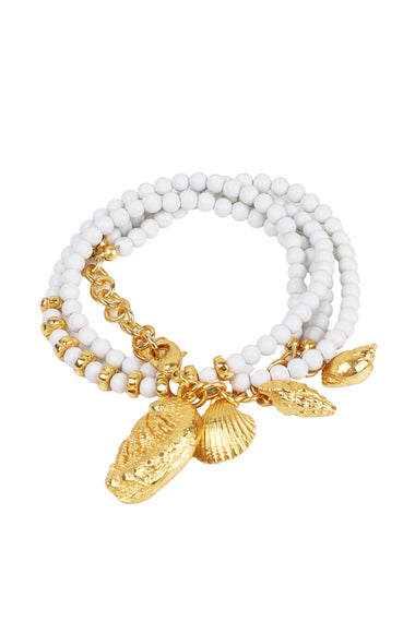 Sadaf White Turquoise Bracelet