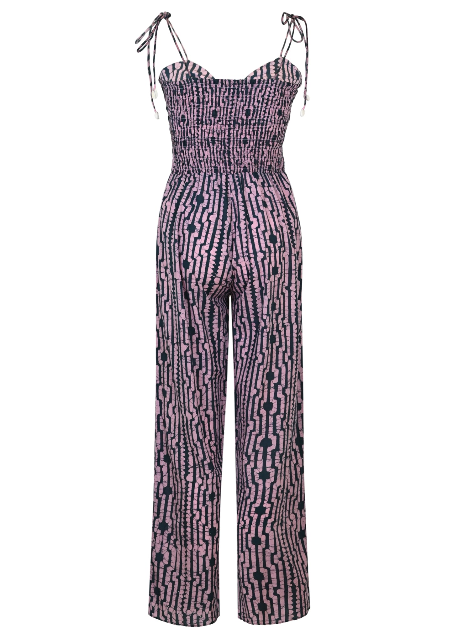 Load image into Gallery viewer, Dillan Batik Maze Jumpsuit
