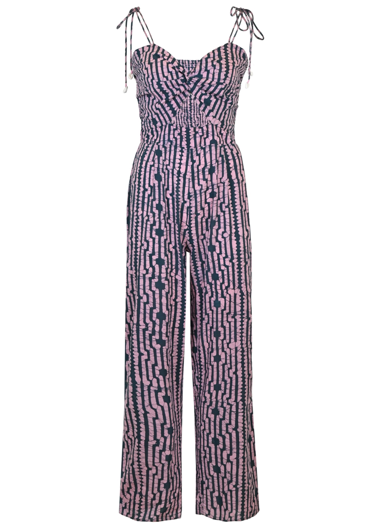 Load image into Gallery viewer, Dillan Batik Maze Jumpsuit
