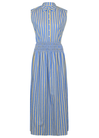 Edna Shirting Midi Dress