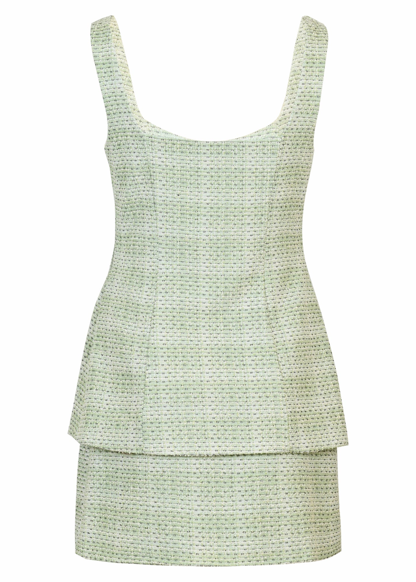 Load image into Gallery viewer, Kamala Stretch Tweed Mini Dress
