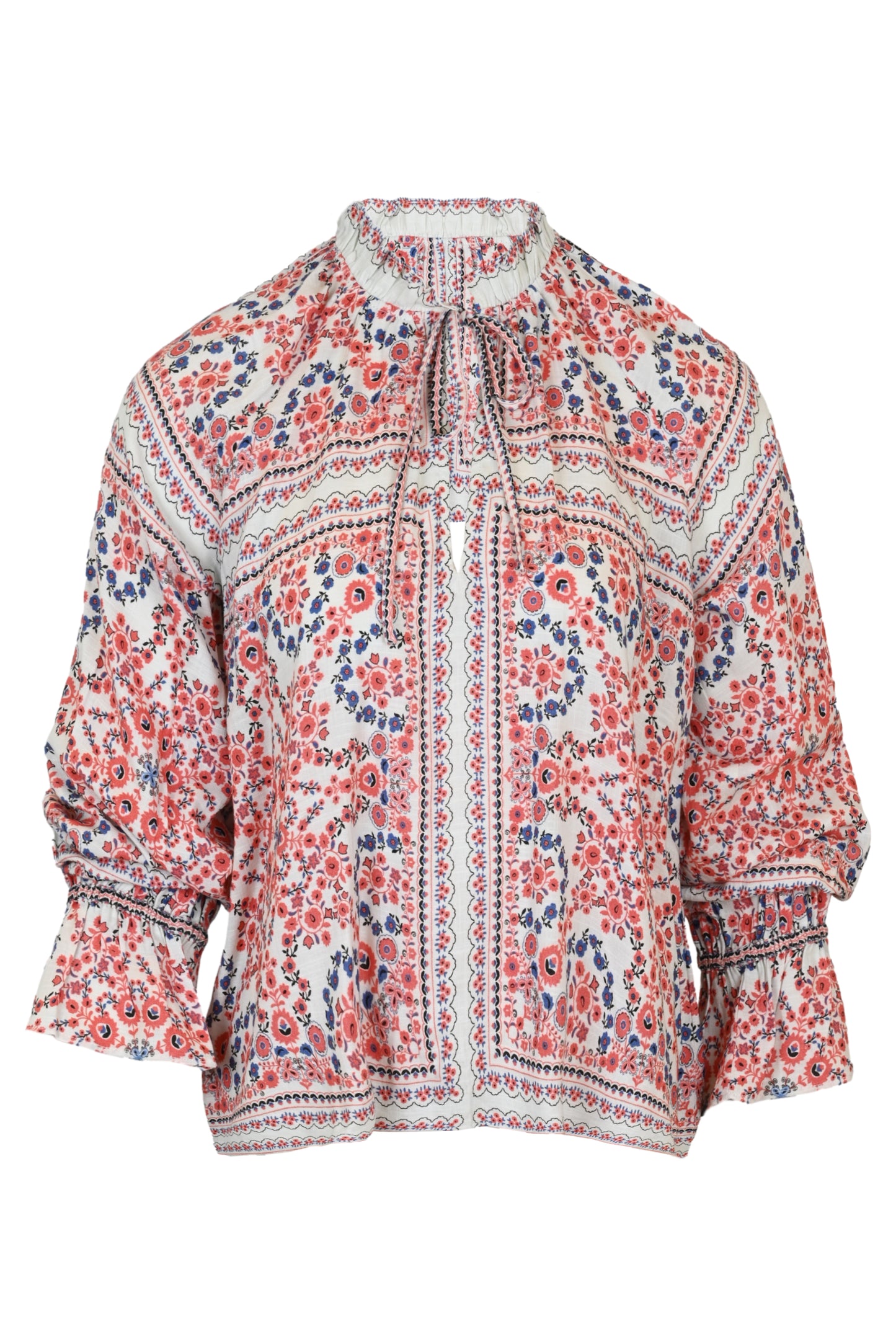 Load image into Gallery viewer, Liana Scarf Print Top
