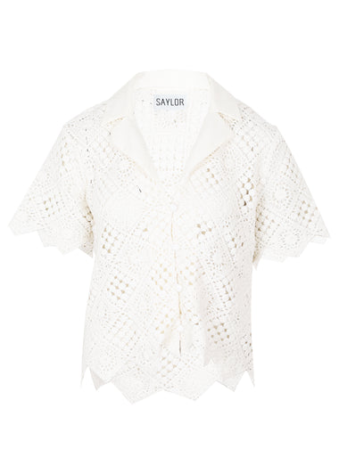 Nan Diamond Crochet Top