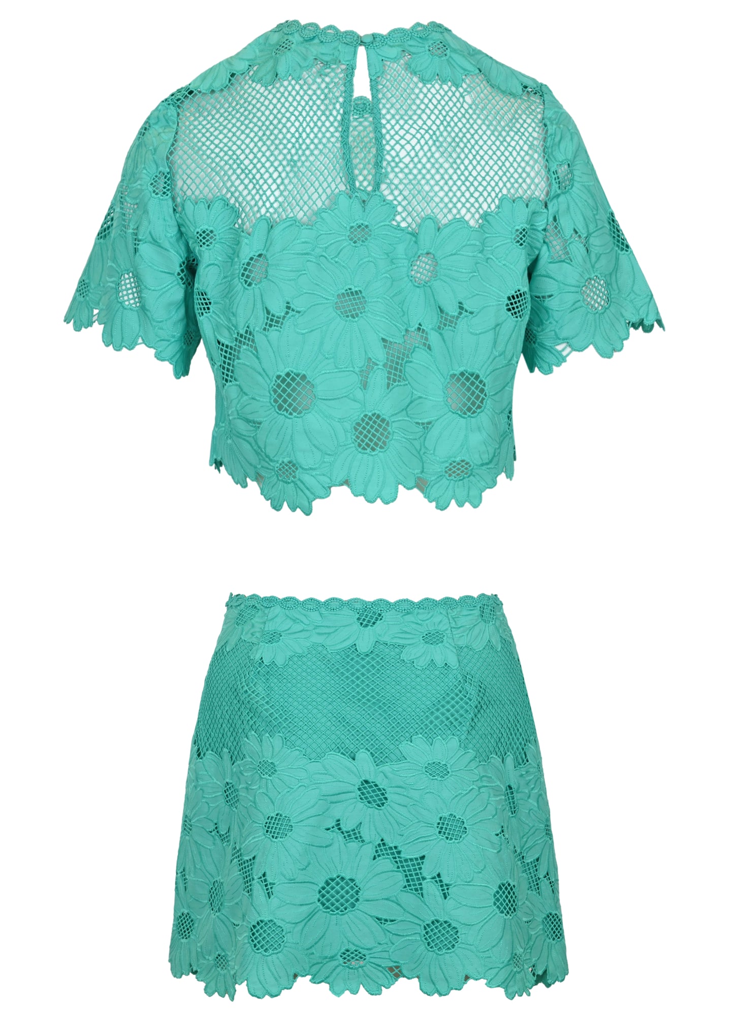 Load image into Gallery viewer, Seta Sunflower Mesh Eyelet Set
