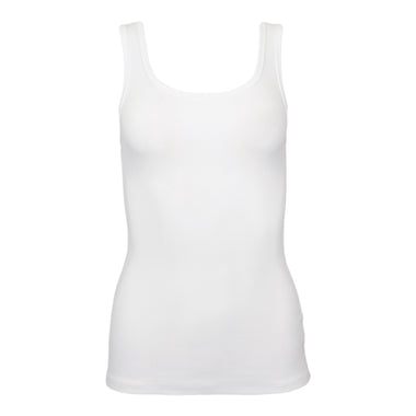 Scoop Neck Tank Top Optic White - Top
