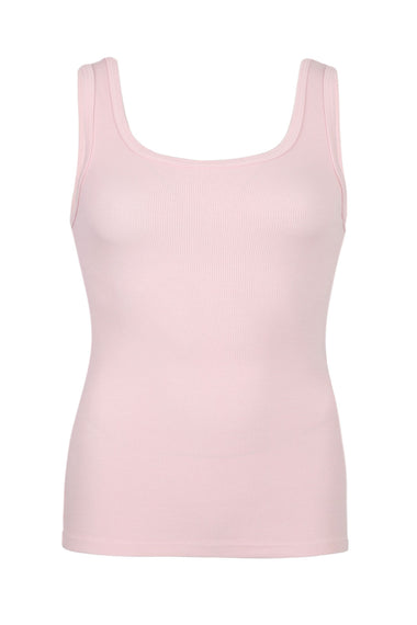 Scoop Tank Top Light Pink