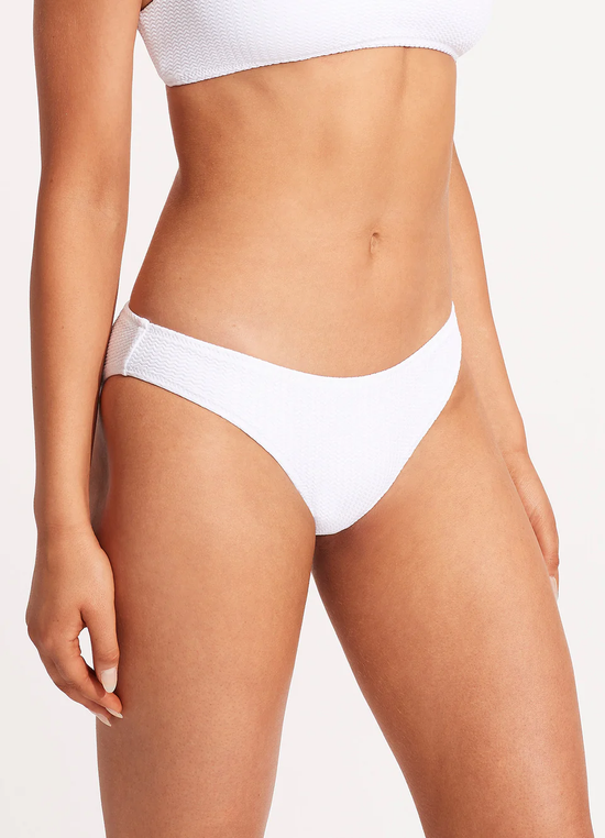 Sea Dive Hipster Pant White