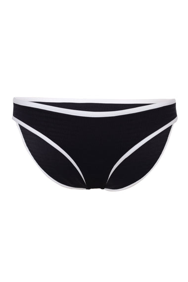 Beach Bound Hipster Bikini Bottom Black