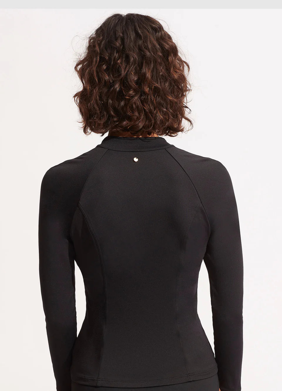 Load image into Gallery viewer, Collective Long Sleeve Sunvest Black
