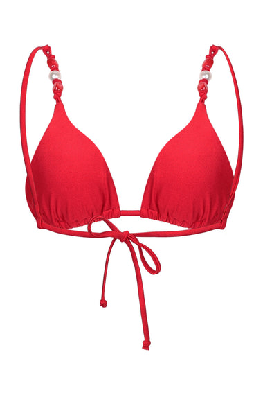 Palermo Triangle Bikini Top Cosmo Red