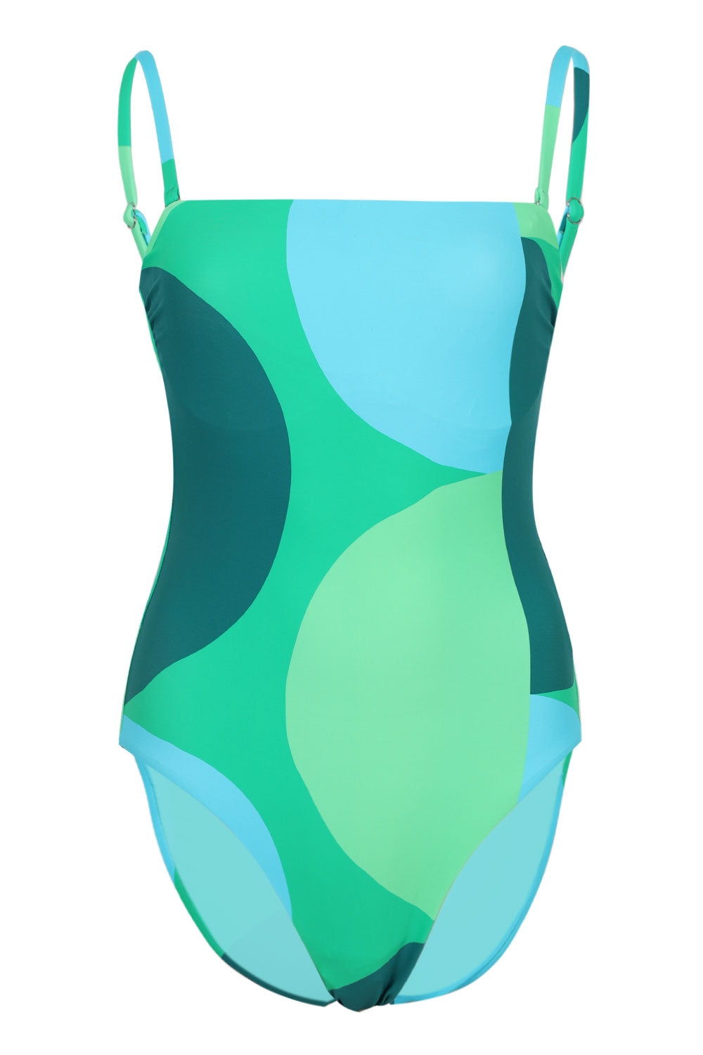 Load image into Gallery viewer, Sorrento Dd Bandeau One Piece Vivid Green
