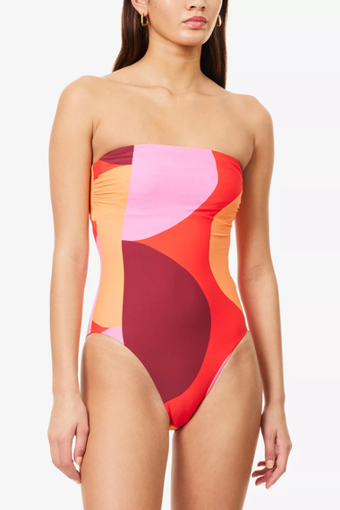 Sorrento Dd Bandeau One Piece Flame