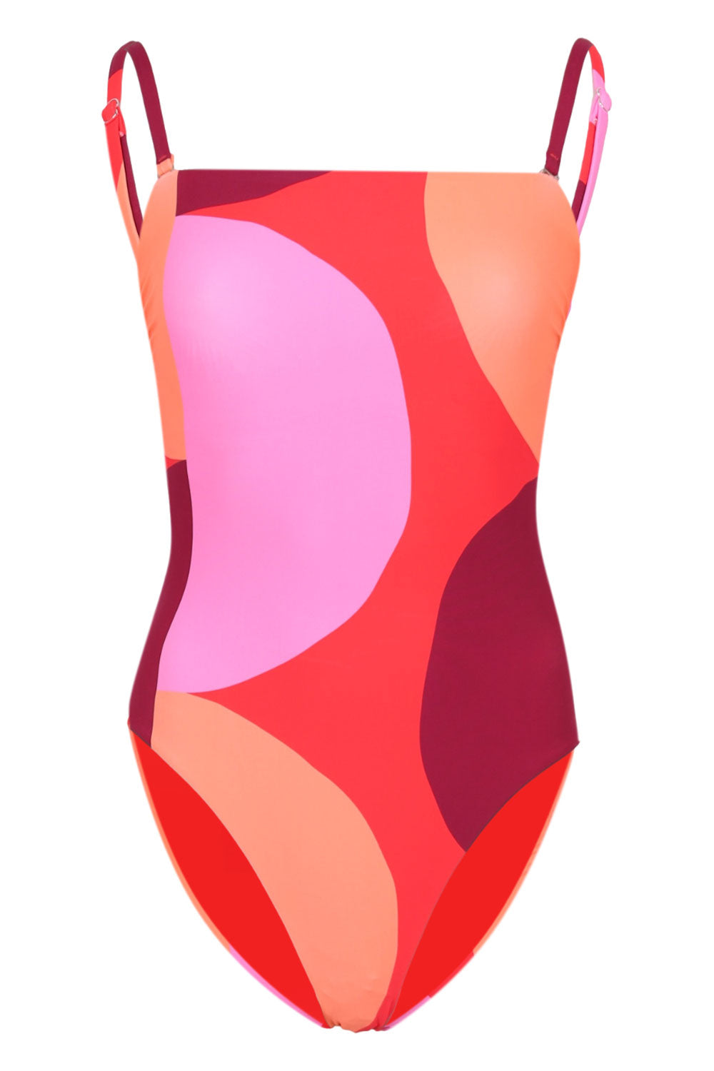 Load image into Gallery viewer, Sorrento Dd Bandeau One Piece Flame

