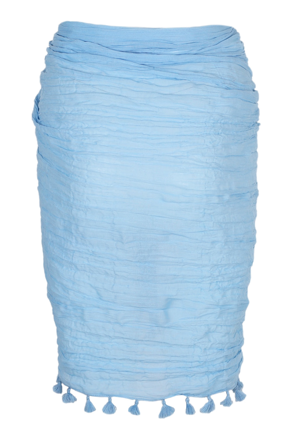 Load image into Gallery viewer, Beach Edit Cotton Gauze Sarong Cornflower
