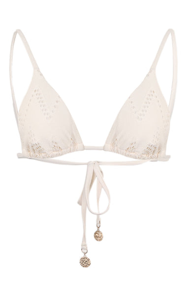Chiara Slide Triangle Top Ecru