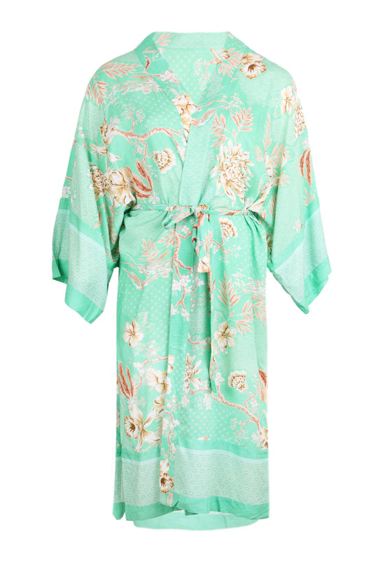 Eden Kimono Jacket Mint