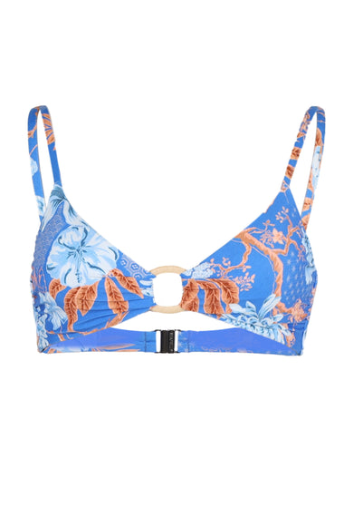 Eden Ring Front Shoulder Bralette Azure