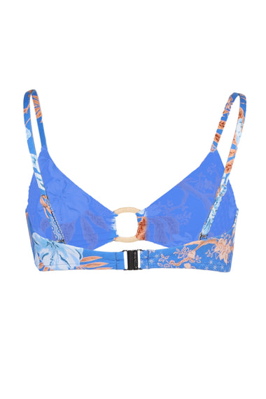 Eden Ring Front Shoulder Bralette Azure