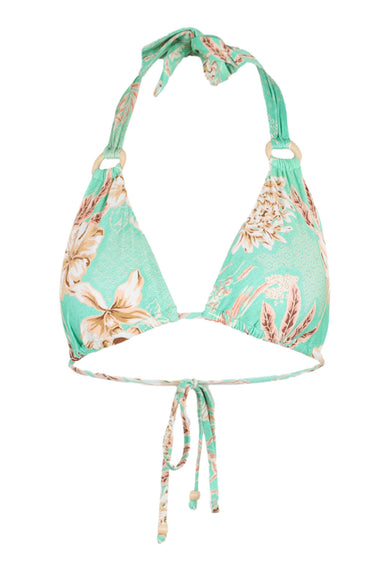 Eden Slide Tri Halter Top Mint