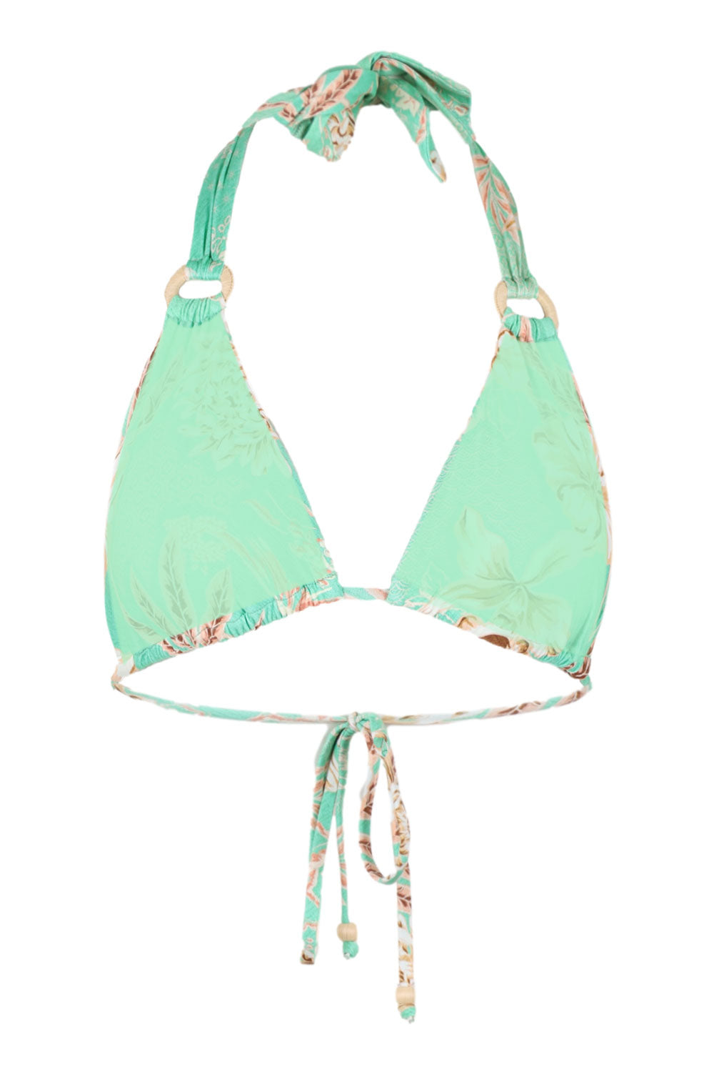 Load image into Gallery viewer, Eden Slide Tri Halter Top Mint
