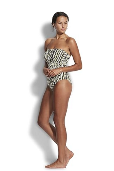 Mandalay DD Bandeau Maillot Olive Oil