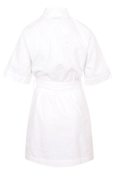 Mini Shirt Dress White