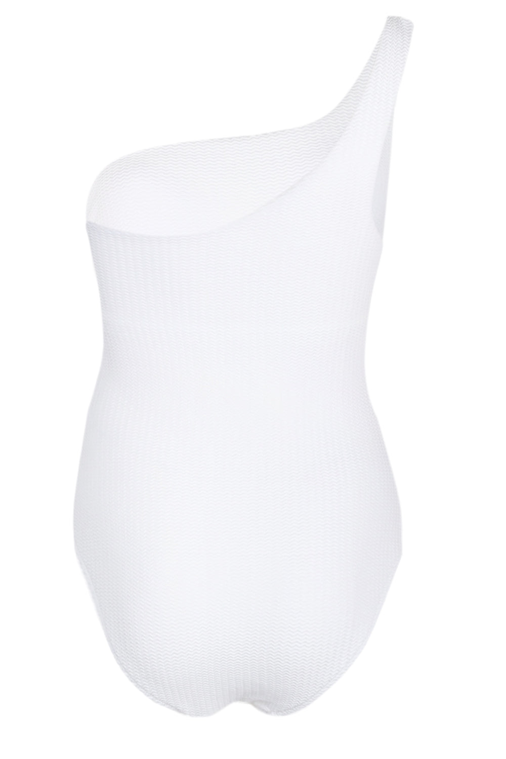 Load image into Gallery viewer, Sea Dive One Shoulder One Piece White
