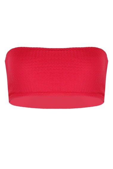 Sea Dive Tube Top Bandeau Chilli Red