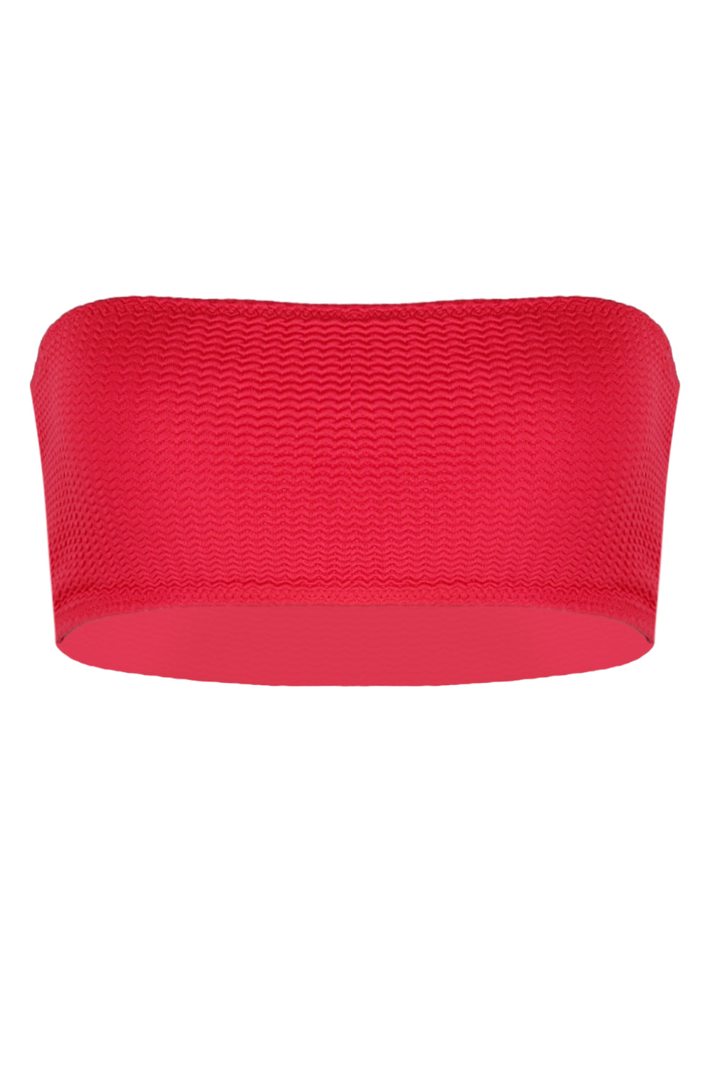 Sea Dive Tube Top Bandeau Chilli Red