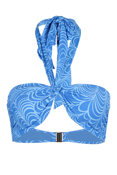 Seychelles Sash Tie Bandeau Azure