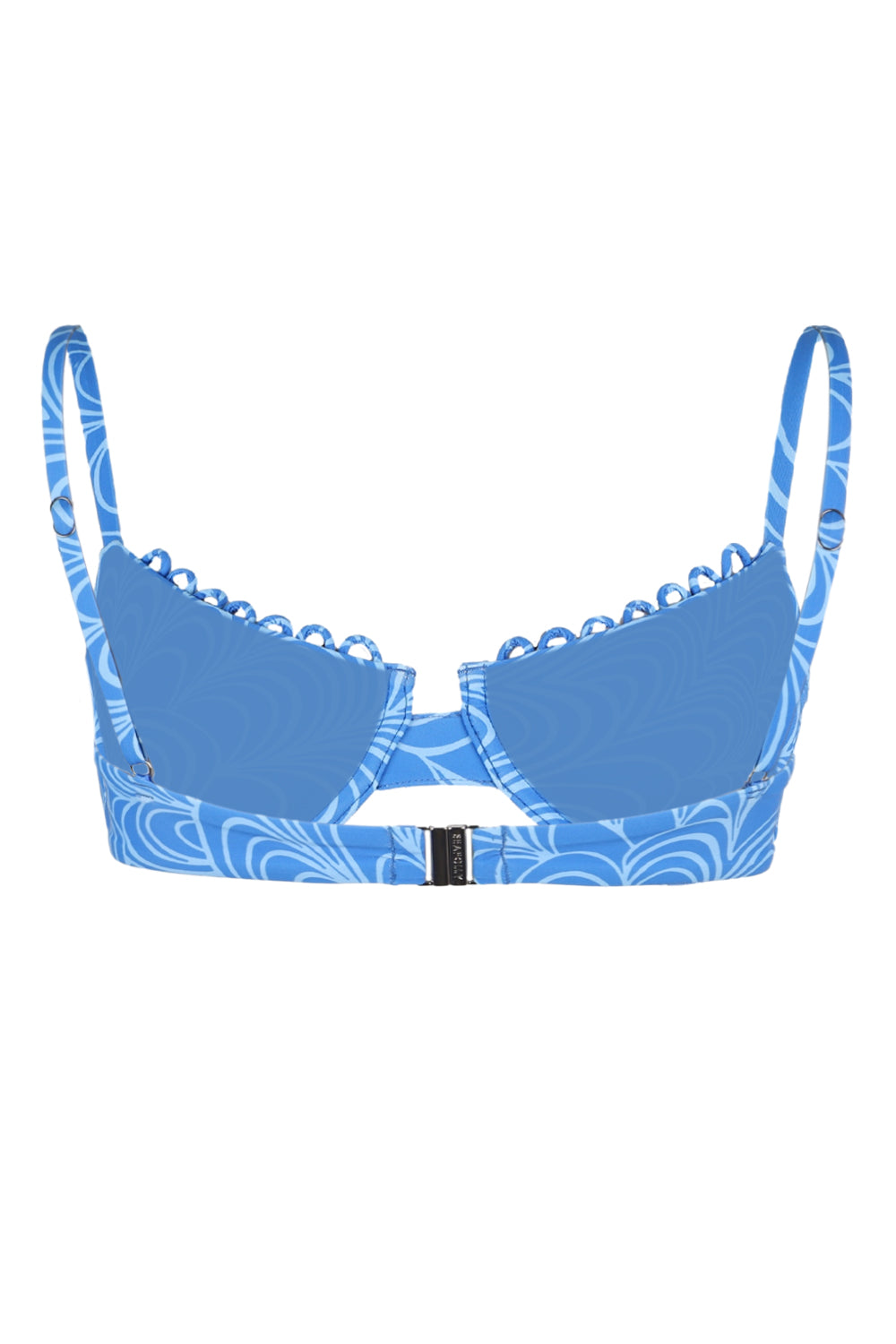 Load image into Gallery viewer, Seychelles Underwire Shoulder Bra Azure
